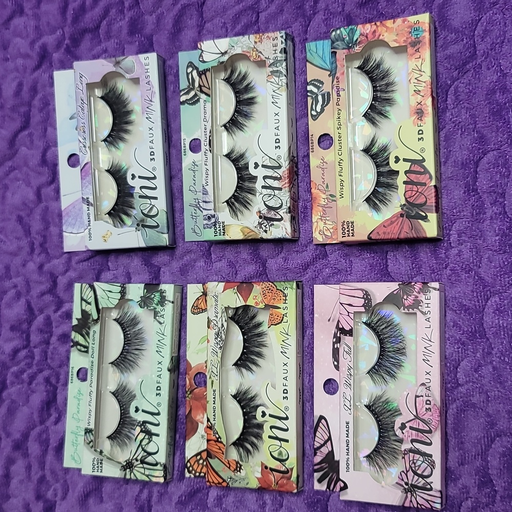 Ioni Butterfly Paradise collection of 6